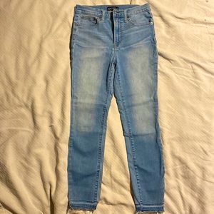JCrew Mercantile high rise skinny jeans